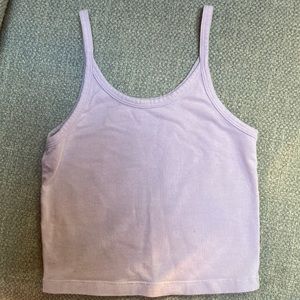ARQ lilac crop tank XS